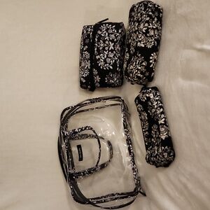 Toiletry Tote with 3 sm bags